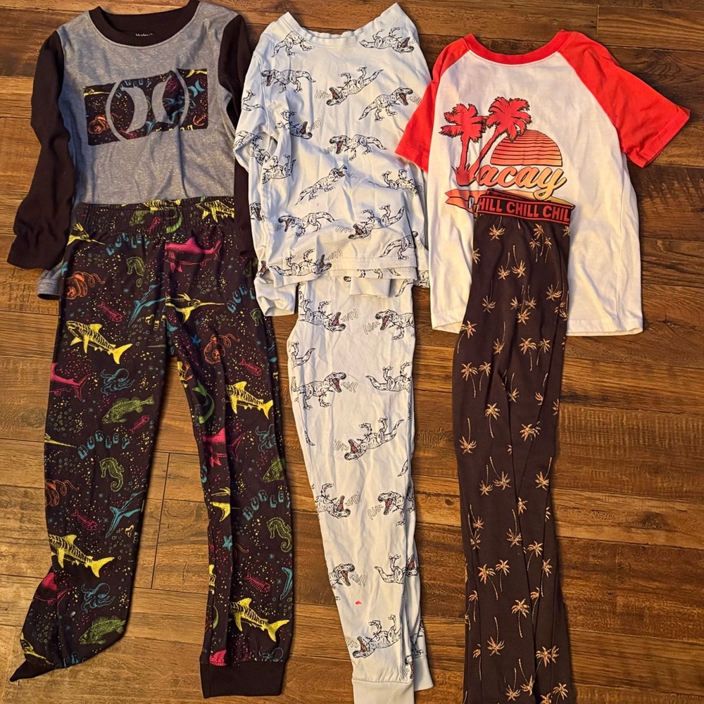 Boys pajama bundle 7-8